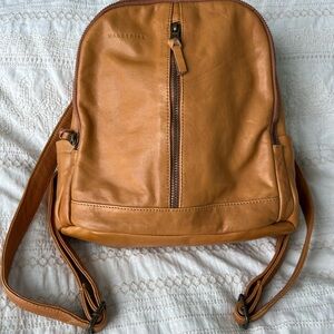 Wanderer’s Co Cognac Noosa Leather Backpack